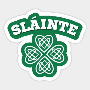 Slainte Celtic Sticker